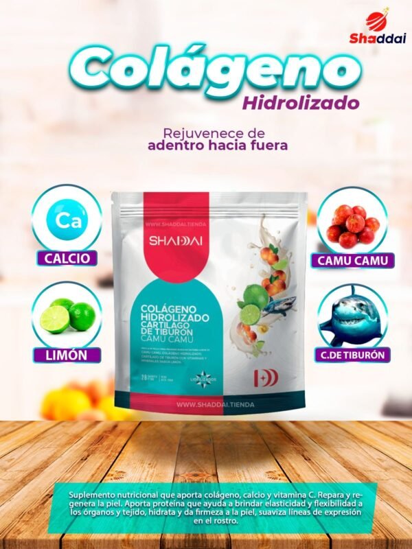 COLÁGENO HIDROLIZADO CARTÍLAGO DE TIBURÓN - Imagen 2