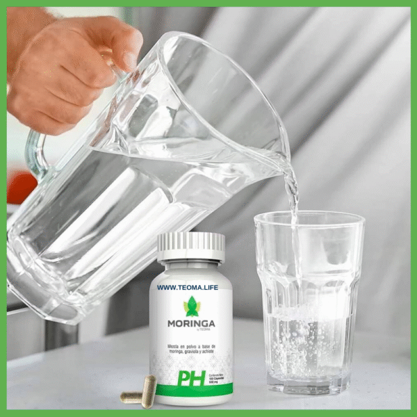 PH MORINGA Frasco de 100 cápsulas