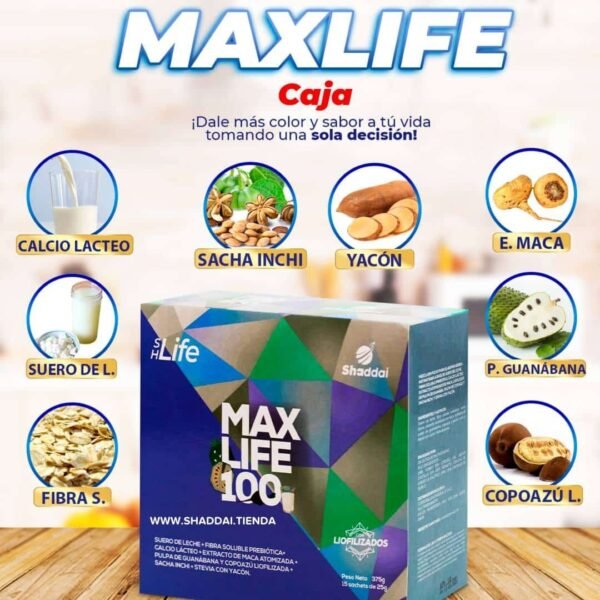 MAXLIFE AUMENTA MASA MUSCULAR - Imagen 2