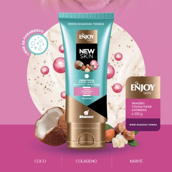 New Skin Crema Facial Exfoliante