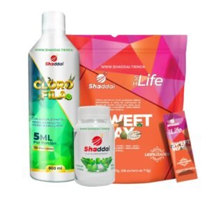 Pack Anti Diabetes: Sweet Way + Clorofila + Moringa Capsulas