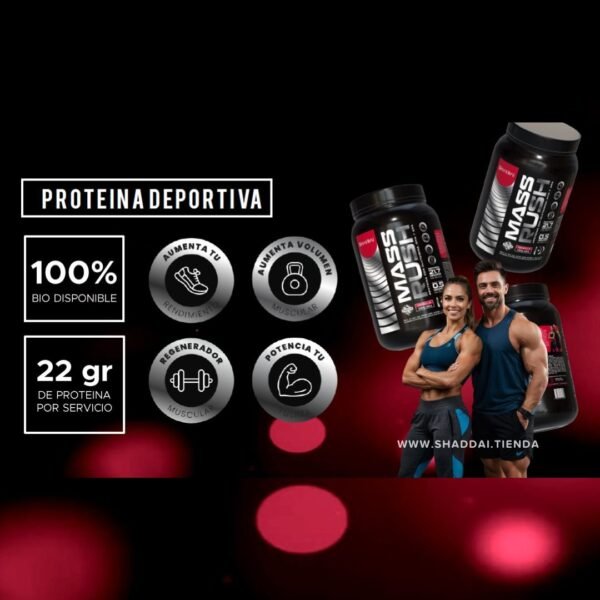 Mass Rush Proteína Deportiva - Imagen 2