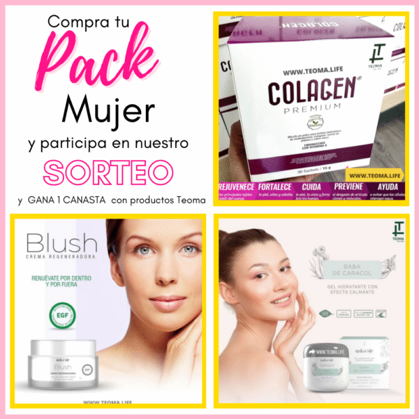 PACK MUJER - Participa del Sorteo de Canastas de Productos