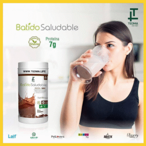 BATIDO SALUDABLE Chocolate Frasco de 500 gramos