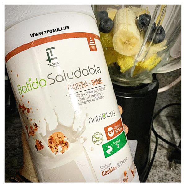 BATIDO SALUDABLE Cookies and Cream de 500 gramos - Imagen 3