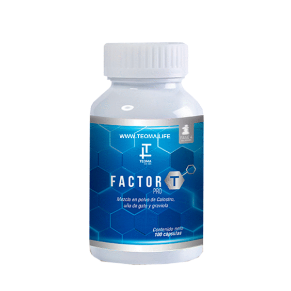 FACTOR T PRO Frasco de 100 cápsulas - Imagen 2