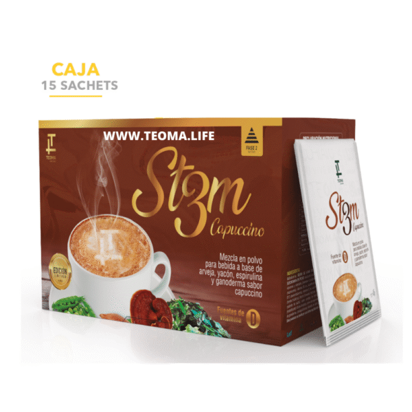 STEM CAPUCCINO Caja de 15 sobres - Imagen 2