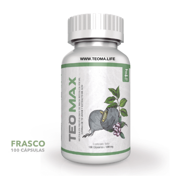 TEOMAX Frasco de 100 cápsulas - Imagen 2